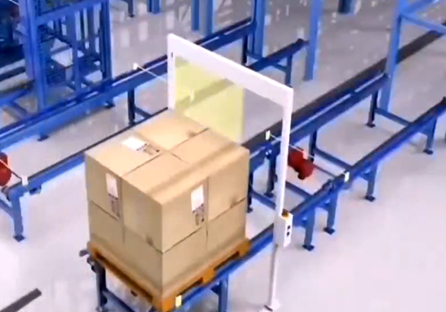 自动化仓库流程动画演示